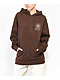 Melodie Fuck Dark Brown Hoodie
