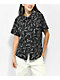 Melodie Lovers Black Short Sleeve Button Up Shirt