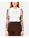 Melodie More The Merrier White Crop Tank Top - Thumbnail image 1 of 2