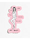 Melodie My Body Pink Sticker