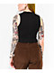 Melodie Not Today Honey Black Crop Tank Top - Thumbnail image 2 of 3