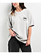Melodie Pretty Wings Oversized Grey T-Shirt - Thumbnail image 2 of 3