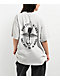 Melodie Pretty Wings Oversized Grey T-Shirt - Thumbnail image 1 of 3