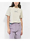 Melodie Reasons Tan Crop T-Shirt - Thumbnail image 2 of 3
