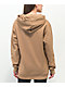 Melodie Reversible Medusa Sudadera bronce con capucha 
