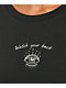Melodie Watch Your Back Black T-Shirt