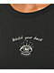 Melodie Watch Your Back Camiseta negra