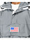 Members Only Astronaut Reflective Silver Jacket