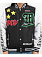 Members Only Black & White Varsity Jacket - Thumbnail image 4 of 6