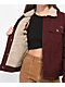 Members Only Burgundy Sherpa Trucker Jacket - Thumbnail image 4 of 4