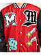Members Only Championship Red Letterman Jacket - Thumbnail image 4 of 8