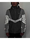 Members Only Color Block Reflective Grey & White Windbreaker Jacket - Thumbnail image 5 of 5