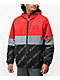Members Only High Shine Red & Grey Reflective Jacket - Thumbnail image 1 of 7
