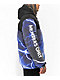 Members Only Lightning Blue Hooded Puffer Jacket - Thumbnail image 4 of 8