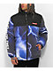 Members Only Lightning Blue Hooded Puffer Jacket - Thumbnail image 1 of 8