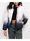 Members Only Ombre White Puffer Jacket - Thumbnail image 1 of 5