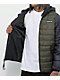 Members Only Packable Green & Blue Hooded Puffer Jacket - Thumbnail image 5 of 5