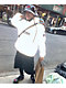 Members Only Space Suit Silver Reflective Pullover Jacket - Thumbnail image 4 of 12