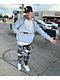 Members Only Space Suit Silver Reflective Pullover Jacket - Thumbnail image 12 of 12