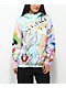 Members Only x Looney Tunes Green Colorblock Hooded Windbreaker Jacket