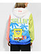 Members Only x Nickelodeon SpongeBob Chillin' White Hooded Windbreaker Jacket
