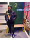 Members Only x Space Jam A New Legacy Hi Shine Black Puffer Jacket - Thumbnail image 3 of 8