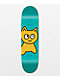 Meow Big Cat Teal 8.25" Skateboard Deck - Thumbnail image 1 of 2