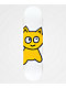 Meow Big Cat White 8.0" Skateboard Deck - Thumbnail image 1 of 2