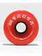 Mercer 65mm 80a ruedas rojas de longboard