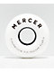 Mercer White 56mm 80a Skateboard Wheels - Thumbnail image 1 of 2