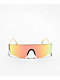Metal Sporty Shield Yellow Sunglasses - Thumbnail image 2 of 2