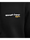 Midnight Organic Citrus Black Zip Hoodie - Thumbnail image 3 of 11