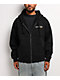 Midnight Organic Citrus Black Zip Hoodie - Thumbnail image 8 of 11