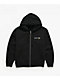 Midnight Organic Citrus Black Zip Hoodie - Thumbnail image 10 of 11