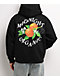 Midnight Organic Citrus Black Zip Hoodie - Thumbnail image 1 of 11