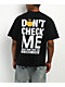 Midnight Organic Don't Check Me Black T-Shirt - Thumbnail image 1 of 6