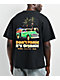 Midnight Organic Don't Panic Black T-Shirt - Thumbnail image 1 of 6