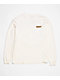 Midnight Organic Market White Long Sleeve T-Shirt - Thumbnail image 3 of 3