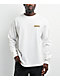 Midnight Organic Market White Long Sleeve T-Shirt - Thumbnail image 2 of 6