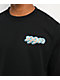 Midnight Organic Mr. Midnight Airbrush Black Long Sleeve T-Shirt - Thumbnail image 3 of 6