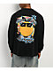 Midnight Organic Mr. Midnight Airbrush Black Long Sleeve T-Shirt - Thumbnail image 1 of 6