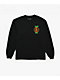Midnight Organic Neon YDG Sign Black Long Sleeve T-Shirt - Thumbnail image 4 of 5