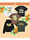 Midnight Organic Varsity Numbers Forest Green T-Shirt  - Thumbnail image 4 of 4
