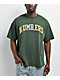 Midnight Organic Varsity Numbers Forest Green T-Shirt  - Thumbnail image 1 of 4