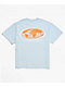 Midnight Organic Worldwide Organic Light Blue T-Shirt - Thumbnail image 4 of 5