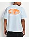 Midnight Organic Worldwide Organic Light Blue T-Shirt - Thumbnail image 1 of 5