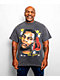 Mike Tyson Airbrush Gloves Black Wash T-Shirt - Thumbnail image 1 of 4