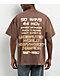 Mike Tyson In Your Face Brown T-Shirt - Thumbnail image 4 of 5