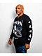 Mike Tyson Rolling Pigeons Black Long Sleeve T-Shirt - Thumbnail image 2 of 5