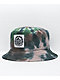 Milkcrate gorro tie dye azul y verde de pescador